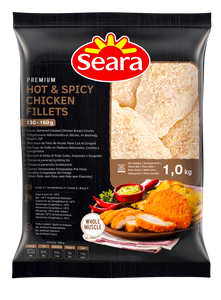 Seara Hot & Spicy Chicken Fillet 1kg