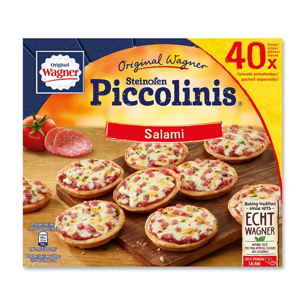 Wagner Mini Pizza Salami 40 Pack Millbrook Foods Market