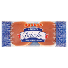 Load image into Gallery viewer, Bundys Gourmet Brioche Hamburger Buns 6 Pack