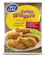 Load image into Gallery viewer, New Leaf Crispy Wingers Kentucky Style Wings 2.5kg