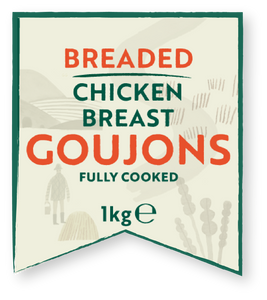 Glenhaven Breaded Chicken Goujons 1kg