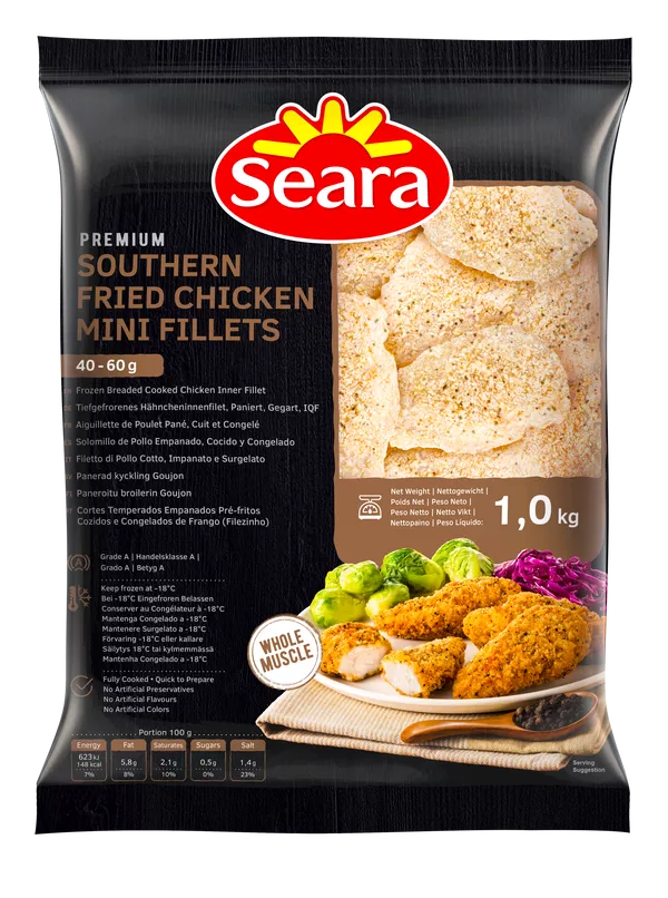 Seara Southern Fried Mini Fillet 1kg