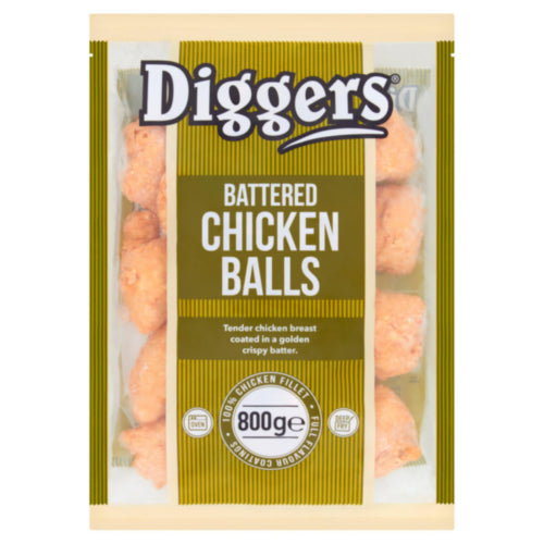 Diggers Chicken Balls 800g