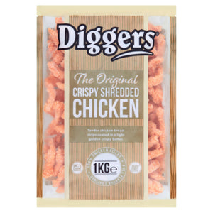 Diggers Crispy Shredded Chicken 1kg