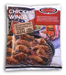 Kitchen Club Mississippi BBQ Wings 1.25kg