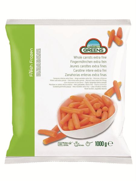 Greens Baby Carrots 1kg
