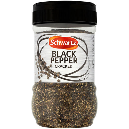Schwartz Cracked Black Pepper 380g