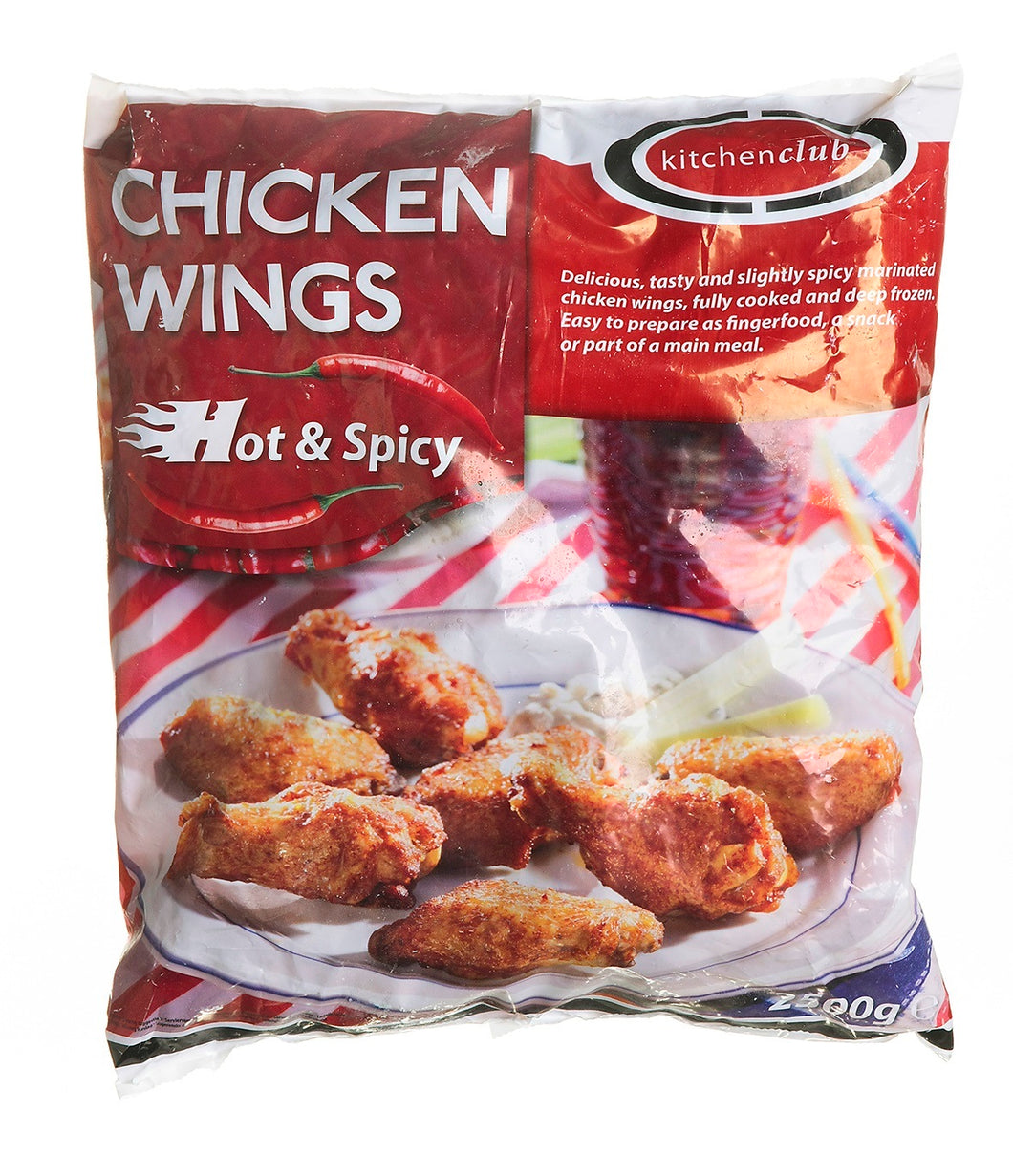 Kitchen Club Hot & Spicy Chicken Wings 2.5kg
