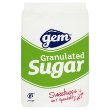 Gem Granulated Sugar 3kg