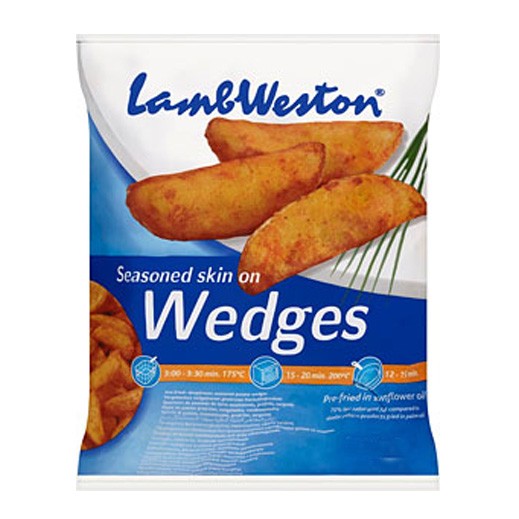 Lamb Weston Seasoned Potato Wedges 2.5kg