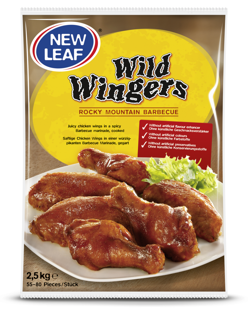 New Leaf Wild Wingers Rocky Mountain BBQ Wings