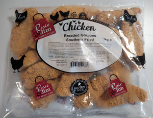 Rosie & Jim Southern Fried Chicken Goujons 1kg