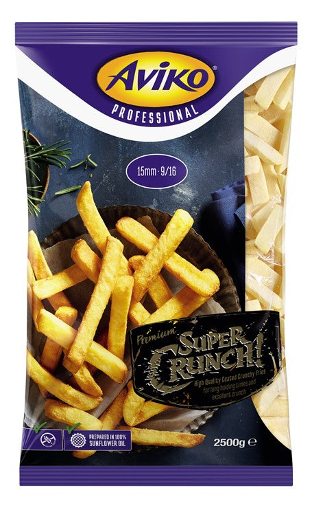 Aviko Super Crunch Fries 15 mm 2.5kg